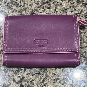 Coach Plum Women's Wallet